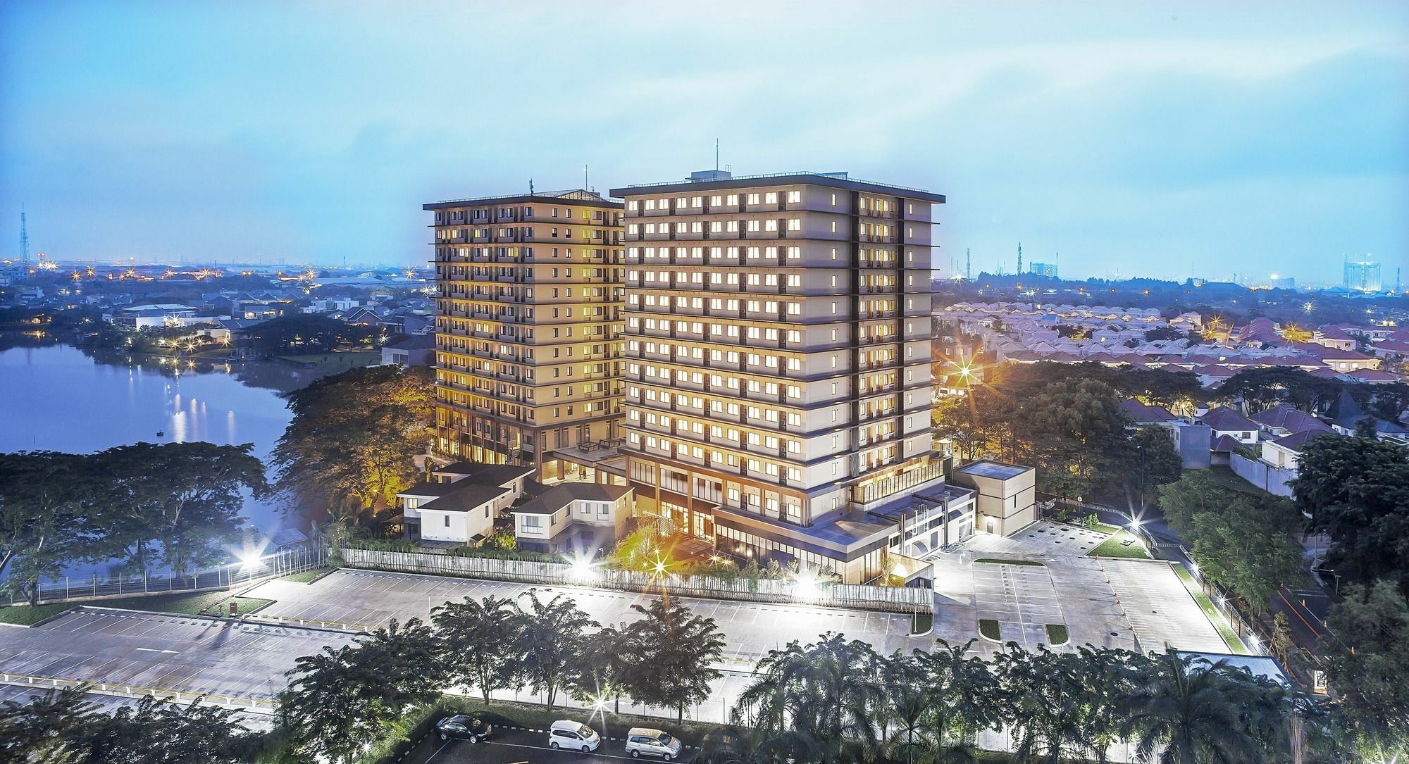Axia South Cikarang Service Apartment Kültér fotó
